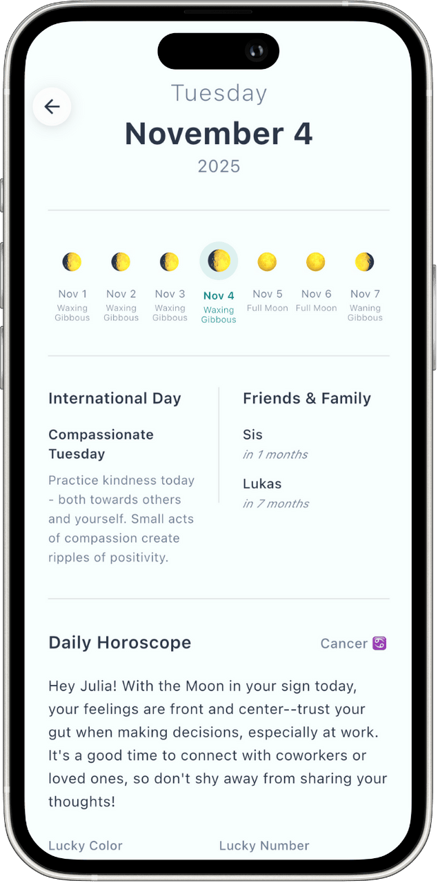Your News of the Day - My Bad Day app screenshot